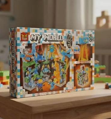 lego qiymeti: Uşaqlar üçün 621 hissədən ibarət Leqo-kanstruktor Minacraft.Digər — 2