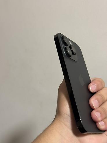 оригинальные аирподсы 1: IPhone 14 Pro, Б/у, 128 ГБ, Черный, Защитное стекло, 78 % — 2