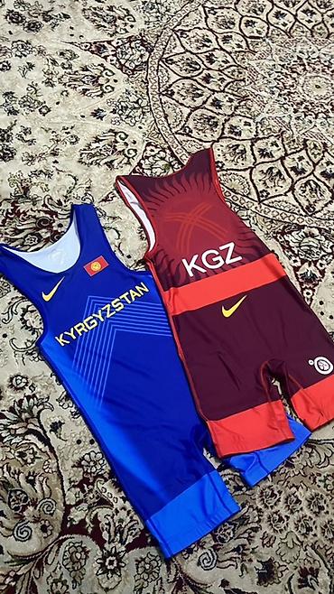Один трико -1000 Размер «М» Борцовские трико Nike сборной Кыргызстана
