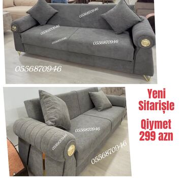 Sifarişlə divanlar: Di̇van-kravat, Qonaq otağı üçün, Parça, Bazalı, Açılan, Kitab — 1