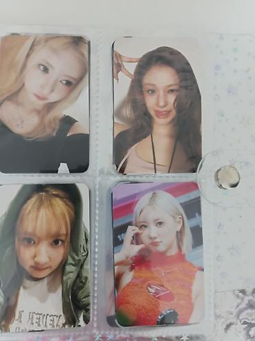 stol ustu oyun: Məhsul: K-pop fotokart kolleksiyası (4 ədəd) Təsvir: - Şəffaf ulduz — 1