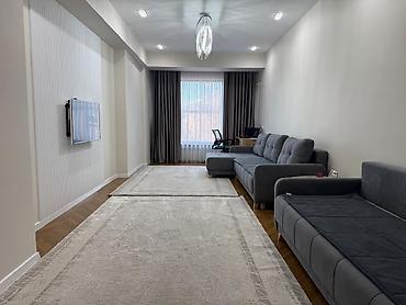 квариры: 2 комнаты, 80 м², Ак-Кеме Элитка, 3 этаж, Евроремонт — 1