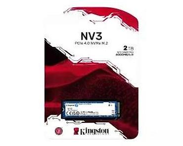 Hard diskovi, eksterni diskovi: Kingston NV3 NVMe M.2 SSD – 2 TB - Tip: PCIe 4.0 NVMe M.2 (2280) - — 15