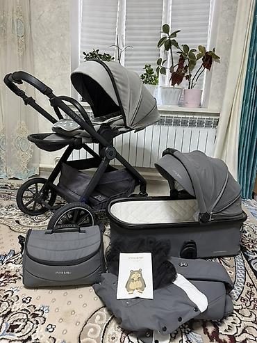 Детская коляска 2 в 1 ining Baby (люлька + прогулочный блок), цвет
