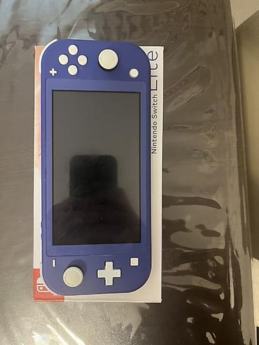 nintendo switch 3 lite: Nintendo Switch Lite –navy blue rəngdə əl konsolu - Yalnız portativ — 1