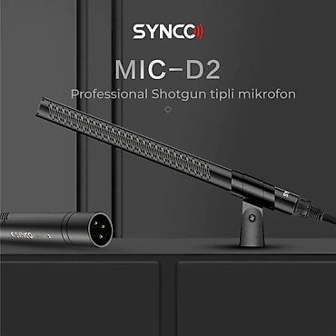 maqintafon ucuz: SYNCO Mic-D2 Hiperkardioid XLR Shotgun Mikrofon Film, TV, müsahibə — 3