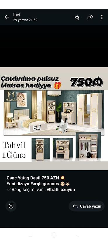Oğlan və qız üçün, Yeni, Təknəfərlik çarpayı, Dolab lalafo.az -da Oğlan və qız üçün, Yeni, Təknəfərlik çarpayı, Dolab