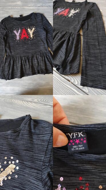 Топы и рубашки: Рубашка, цвет - Розовый, Б/у — 5