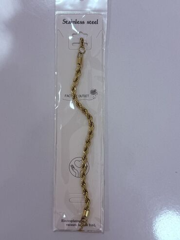 Bijuteriya dəstləri: Qızılı rəngli aksesuarlar seti – paslanmayan poladdan (316L) — 35