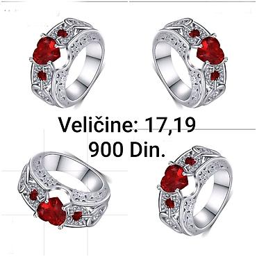 transport robe: Elegantne posrebrene prstenje od hirurskog čelika sa žigom S925, sa — 2