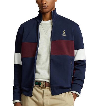 duks hugo boss: Sweatshirt, 2XL (EU 56), XL (EU 54), Ralph Lauren, color - Multicolored, With a zipper