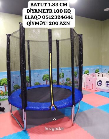 Uşaqlar üçün digər mallar: Batutlar anbardan sati̇ş i̇steni̇len ölçüləri̇mi̇z sati̇şda var — 8