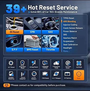 Alati za automobile: XTOOL D7S V2.0 (2026) – profesionalni dijagnostički tablet skener za — 16