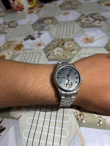 tap az saatlar orient: Prezdentiski Boz Mat Mekaniki qol saatı Rolex Paslanmaz polad safari — 2