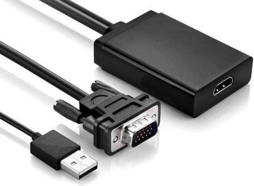 отг переходник: Переходник UGREEN VGA + USB A (M) - HDMI (F) (UG-40213) VGA в HDMI