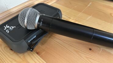 studio mikrofon: İşlənmiş Simsiz (Bluetooth) Mikrofon Shure, Ünvandan götürmə, Pulsuz çatdırılma, Ödənişli çatdırılma