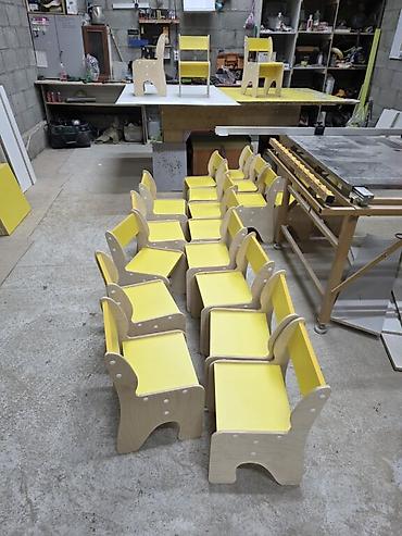 Детские стулья: Детский стул, Новый, Дерево, цвет - Зеленый, Самовывоз — 9