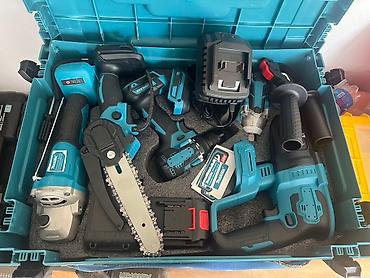 строительные электроинструменты: Набор инструментов, Makita, Новый, Самовывоз, Платная доставка, Бесплатная доставка — 2