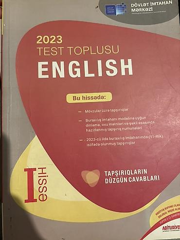 mətn pdf: İngilis dili Testlər 11-ci sinif, DİM, 1-ci hissə, 2023 il — 1