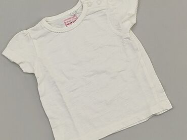 koszulka biała na wf: Koszulka, 3-6 m, stan - Idealny