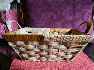 Ostalo posuđe: Korpa nova,vintaz nemacka,plasticifirana,rucni rad. Korpa — 8