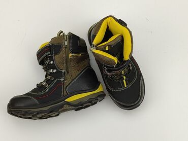 buty na koturnie sportowe czarne: High boots 32, Used