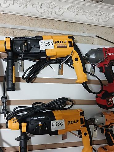 молоток рольф: Перфораторы ROLF (Rotary Hammer), сетевые - Тип: перфоратор с тремя — 1