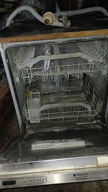 ariston alan: Qabyuyan maşın Hotpoint-Ariston, Tam qabaritli (60 sm.), Quraşdırılan, İşlənmiş — 3