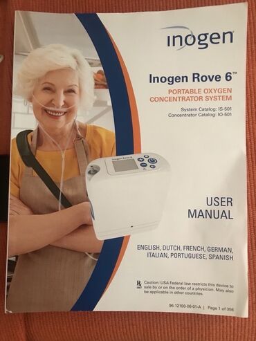 ortopedski jastuk za vrat: Inogen Rove 6 prenosivi sistem za koncentraciju kiseonika, model