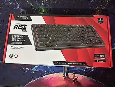 Masaüstü kompüterlər və komponentlər: HyperX Alloy Rise 75 mexaniki klaviatura satılır Klaviatura tam — 1
