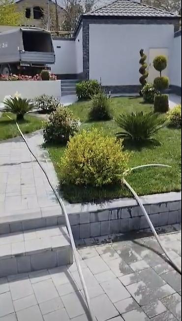 Landşaft işləri: Landşaft dizaynı və qazon salınması xidməti - Həyətyanı sahələrin tam — 3