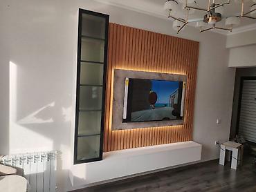 Sifarişlə TV stendlər: Siyirməli, Polkalı, MDF — 8