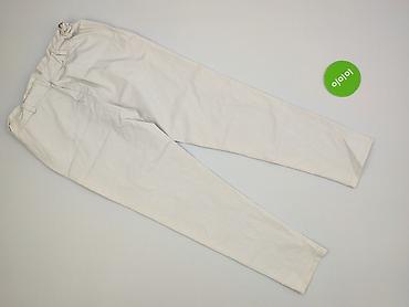 pull bear asos kremowe spodnie: Spodnie materiałowe damskie, rozmiar S — 3