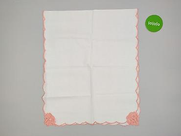 lidl ubrania robocze: Serwetka 130 x 53, kolor - Biały, stan - Bardzo dobry — 2