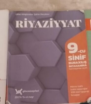 orfoepiya lüğəti 2023: Güvən riyaziyyat 9sinif 2023cü il 
13manata alınıb 7manata satılır