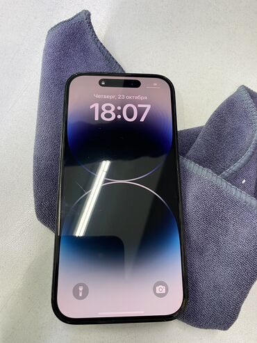 списанные айфоны бесплатно: IPhone 14 Pro, Колдонулган, 128 ГБ, 94 %