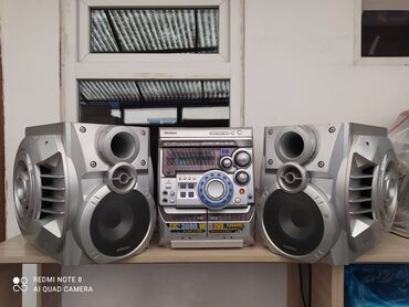 аппаратура муз: Продаю недорого SAMSUNG Twin Woofer музыкальный центр есть AUX