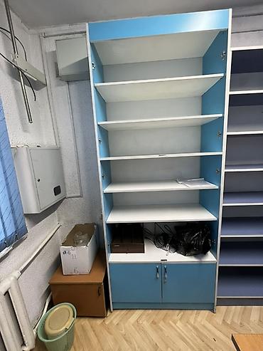 Комплекты офисной мебели: Комплект офисной мебели, Шкаф, ДСП, цвет - Голубой — 2