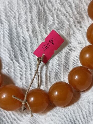 Бусы: Янтарные БУСЫ КАЛИНИНГРАД СССР БОЛЬШИЕ длинные Цена - 22 000 сом — 3