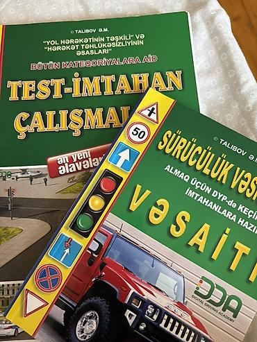 Kitablar və jurnallar: Sürücülük vəsiqəsi almaq üçün DYP-də keçirilən imtahanlara hazırlıq” — 1