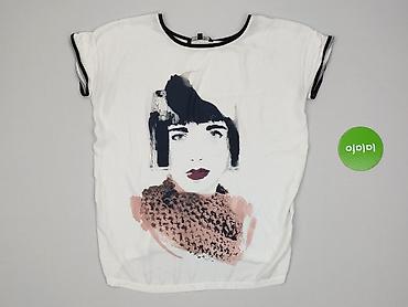 bluzki basic z dekoltem v: Top Secret, T-shirt damski, rozmiar S — 2