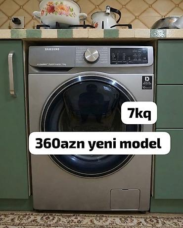 Samsung paltaryuyan maşın – Ecobubble, Digital Inverter, 7 kq tutum