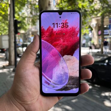 Samsung Galaxy M34 5G, 128 ГБ, цвет - Черный, Отпечаток пальца, Гарантия, Две SIM карты