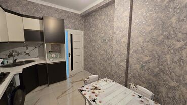 Uzunmüddətli kirayə mənzillər: Düşme variyant Yüksək səviyyədə təmirli.Yaşayış olmayıb.2 böyük yataq — 17