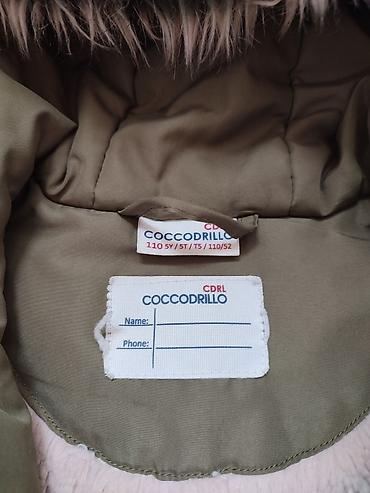110: Kurtka. Qız üçün. Boy 110. 5 yaş. Coccodrillo. Куртка. Для девочки — 2