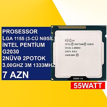 Prosessorlar: Kompüter üçün Prosessorlar ⭐LGA 775 İntel Core 2 Duo E6550 2,33Ghz 4M — 12
