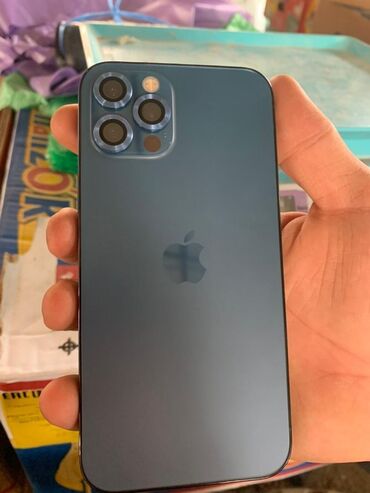 фотограф без опыта: IPhone 12 Pro, Б/у, 256 ГБ, Pacific Blue, 84 %