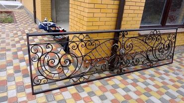 Сварка: Ковка, ворота, лестница, перила, тапчан, качели, навес — 11