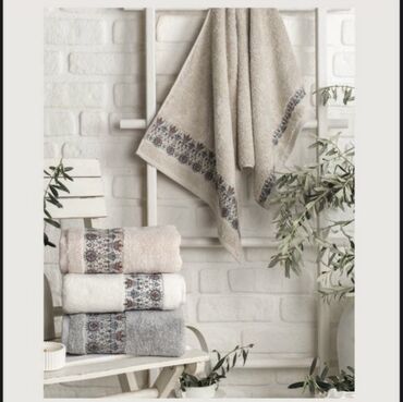 размеры казанов: Набор махровых полотенец в натуральной гамме - Материал: плотная