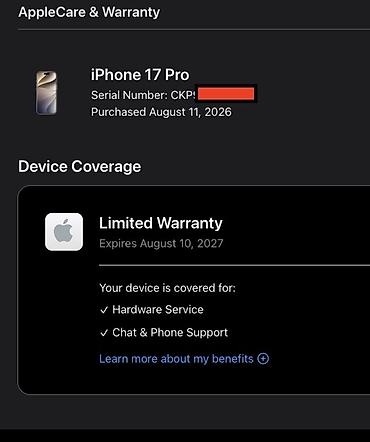 Мобильные телефоны и аксессуары: IPhone 17 Pro, Новый, 256 ГБ, Серебристый, Коробка, 100 % — 10